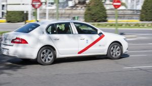 Taxi in Madrid