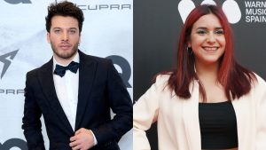 Blas Cantó y Marta Soto