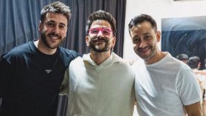 Antonio José, Camilo y Luciano Pereyra