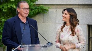 Bertín Osborne y Fabiola Martínez