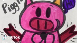 dibujo niña 11 años tiktok