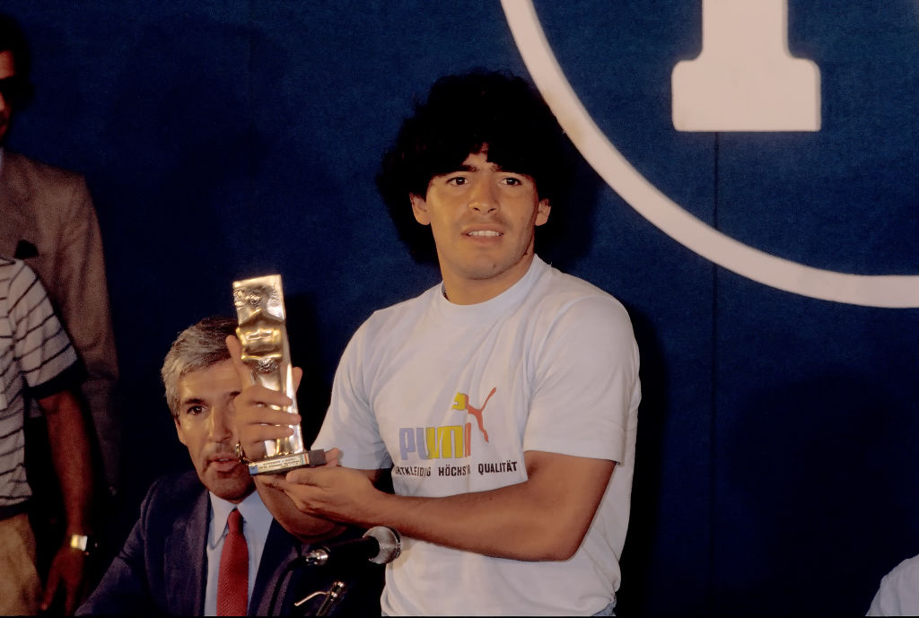 Diego Armando Maradona, el futoblista con el que supuestamente tuvo un affaire Ana Obregón