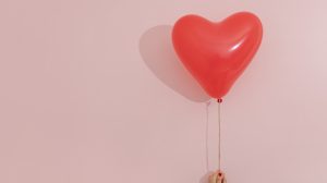 Heart Shaped Red Balloon