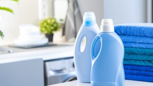 Fabric softener and detergent bottles