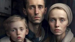 Así son las familias típicas de cada país creadas por IA