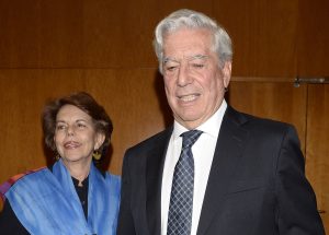 Patricia Llosa y Mario Vargas Llosa en un evento en Madrid.