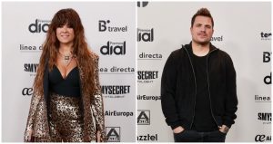 Vanesa Martín y Dani Martín en los Premios Dial 2023.