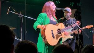 Marta Soto en el concierto de Madrid