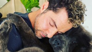 David Bisbal y su mascota
