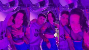 Chanel y Abraham Mateo