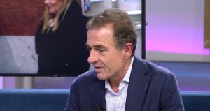 Alessandro Lecquio hablando en 'El Programa de Ana Rosa'.