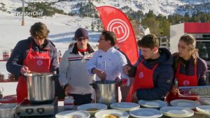 Los concursantes de MasterChef 11 y Francis Paniego