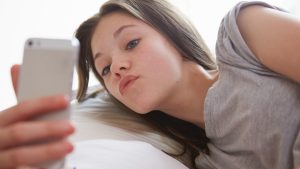 Los niños y las redes sociales.