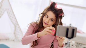 Los niños y las redes sociales.