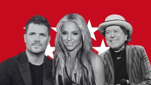 Sabina, Shakira y Dani Martín