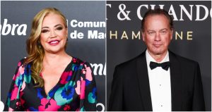 Belén Esteban en el photocall de los Premios Ídolo y Bertín Osborne en el photocall de Moët.