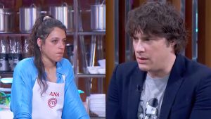Jordi Cruz y Ana en MasterChef