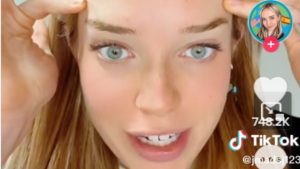 Una tiktoker estadounidense