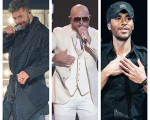 Enrique Iglesias, Ricky Martin y Pitbull