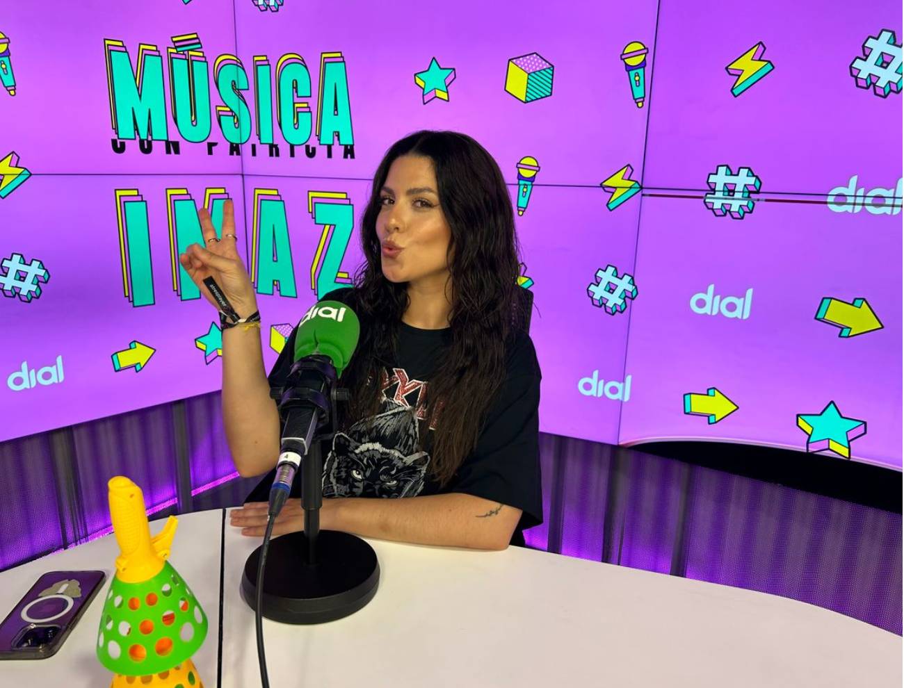 Miriam Rodríguez se encuentra en directo con su 'debilidad' por