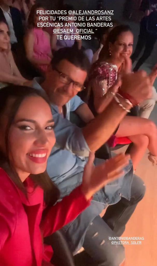 India Martínez, Antonio Banderas y Pastora Soler