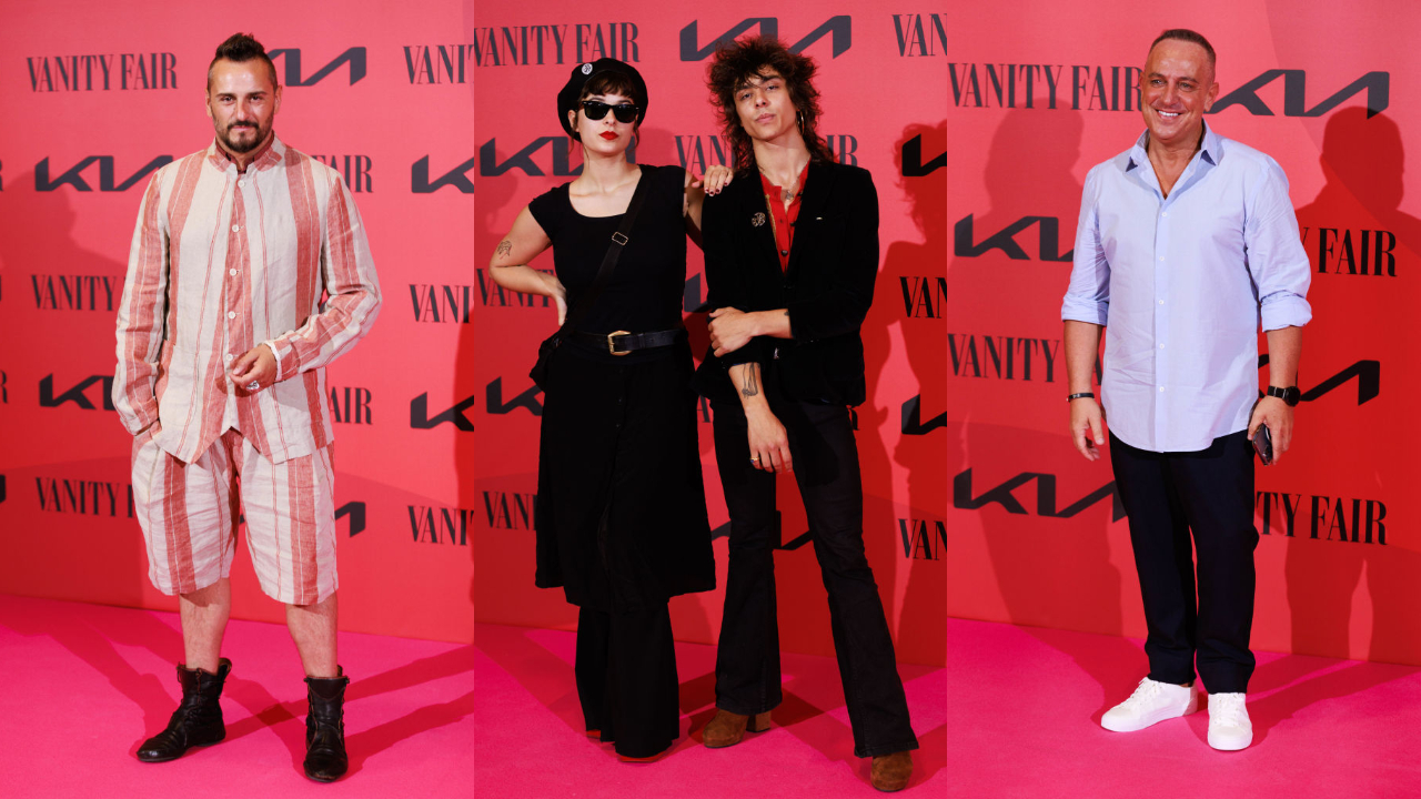 Asier Etxeandía, Dora Postigo y Mitch Martin y Víctor Sandoval.