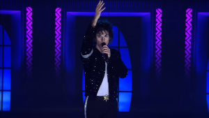 Alfred García imita a Michael Jackson