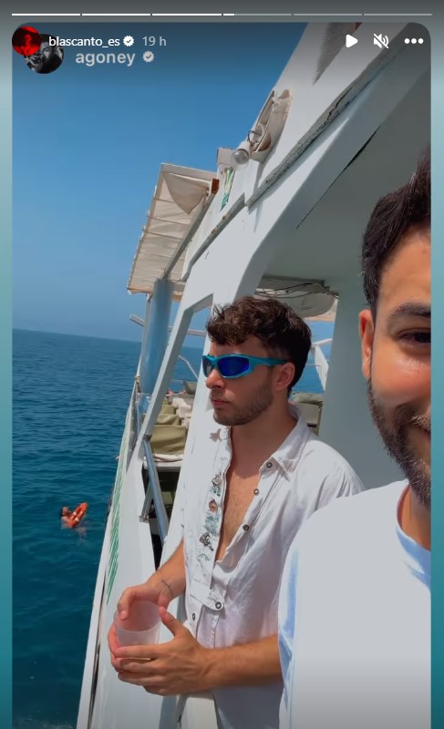 Blas Cantó y Agoney 