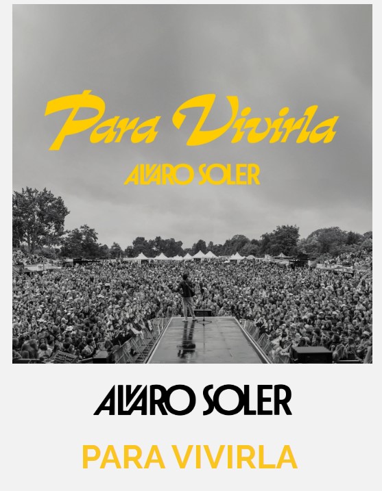 Portada de la nueva canción de Álvaro Soler: Para Vivirla