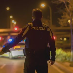 police control of vehicle due to the pandemic