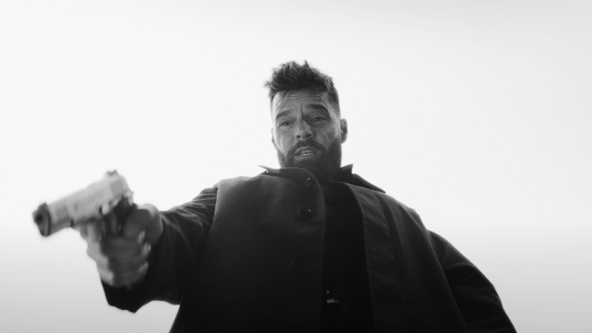 Ricky Martin en el videoclio de 'Quiero ser baladista'
