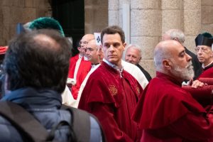 Feijoo Attends The Offering Of The Apostle In Santiago