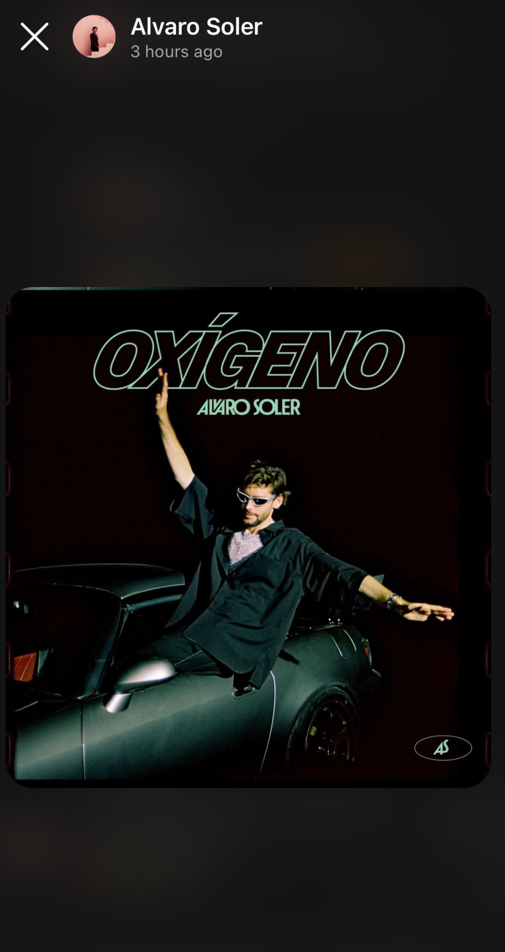 El verde protagonizrá la nueva portada del sencillo | Instagram