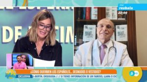 Doctor en televisión Sandra Barneda