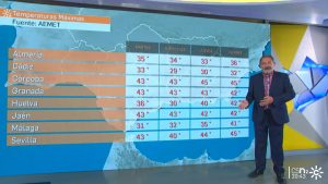 Ola de calor canal sur