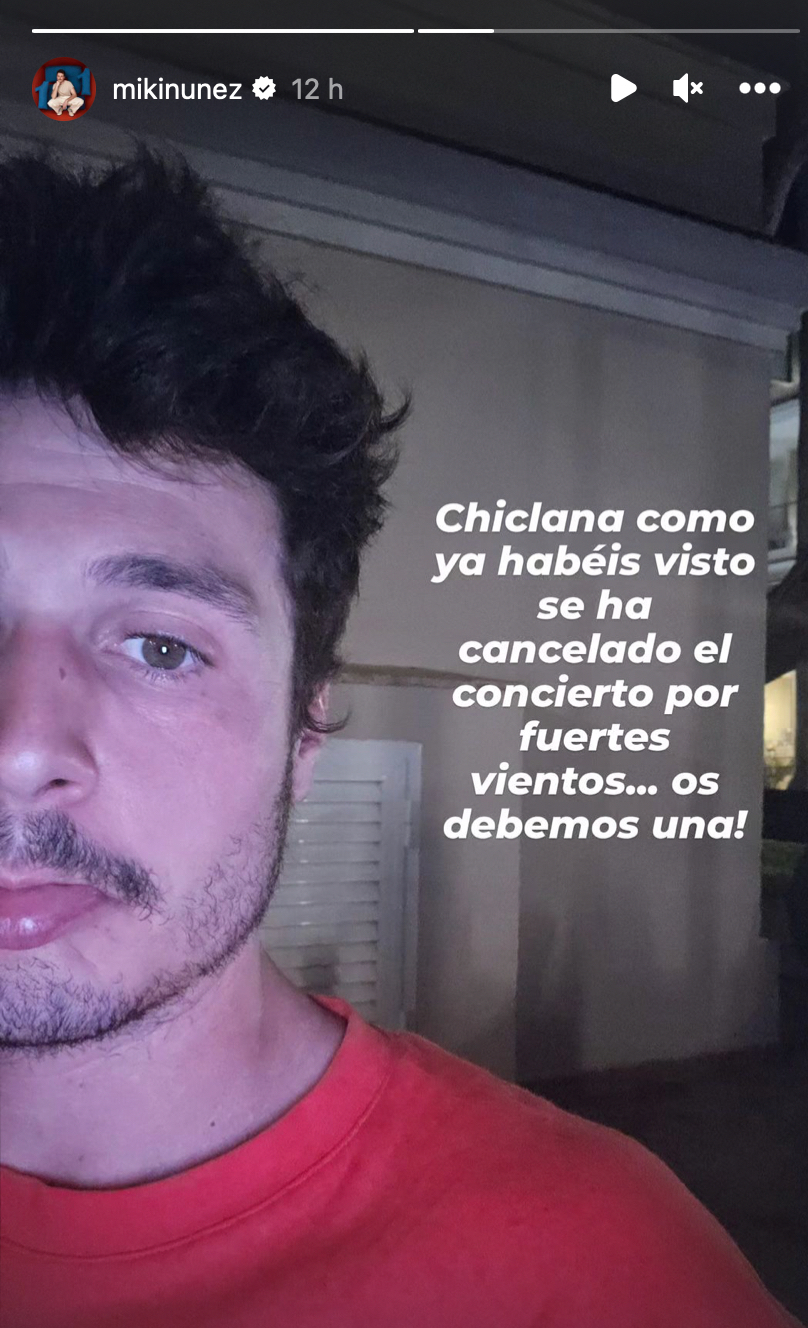 Miki Núñez se disculpa con sus fans | Instagram