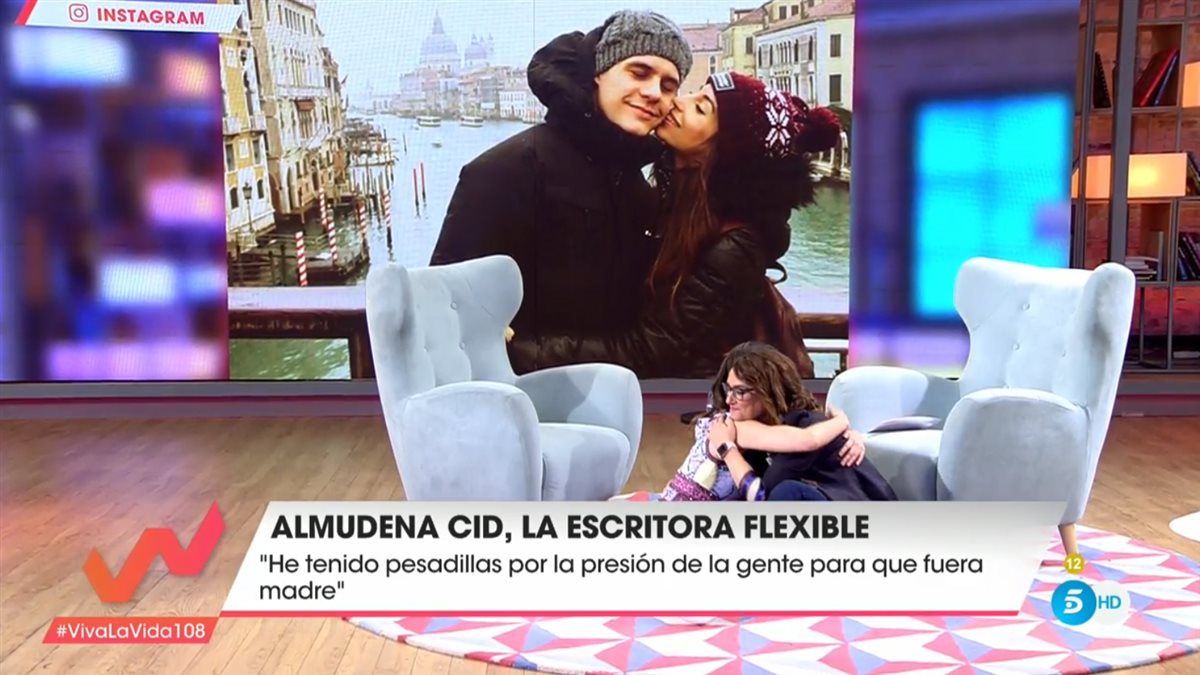 Almudena Cid en Viva la vida con Toñi moreno