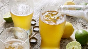 Las cervezas con limón.