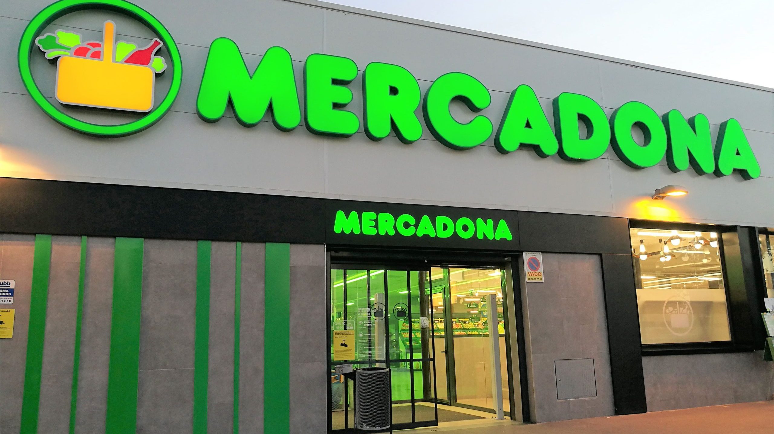Exteriores de uno de los establecimientos de Mercadona.