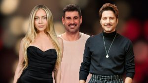 Ana Mena, Melendi y Manuel Carrasco