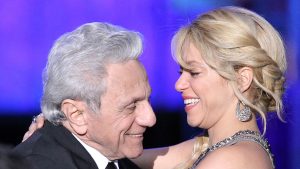 Shakira junto a su padre, William Mebarak
