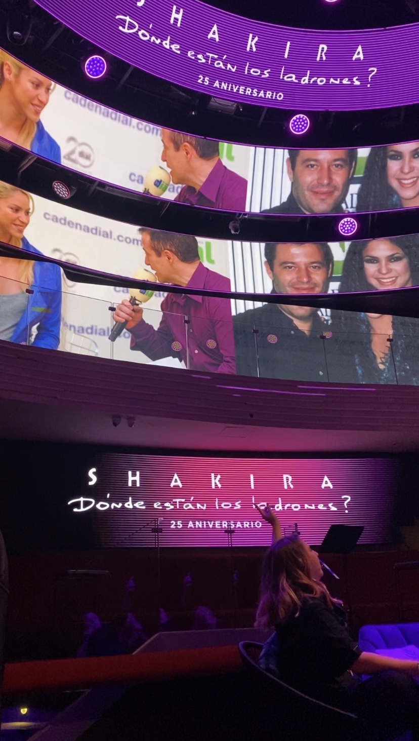 Imágenes de Shakira junto a Rafa Cano en 1998 y 2011