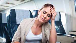 Health problem on an airplane