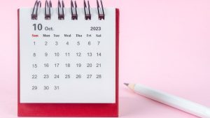 Calendario laboral de Octubre 2023
