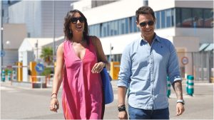 Patricia Pardo y Christian Gálvez