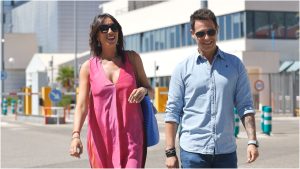 Patricia Pardo y Christian Gálvez