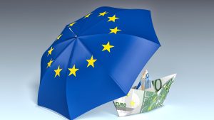 concept of europe and euro currency