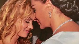 Paulina Rubio y su madre