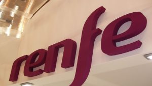 Renfe logo.