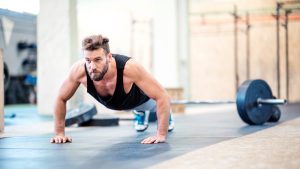 gym workout in the gym